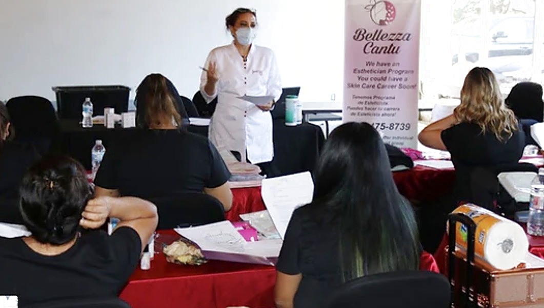 Interior del Bellezza Cantu Institute